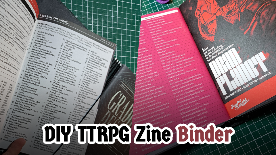 Make your own Zine binder!